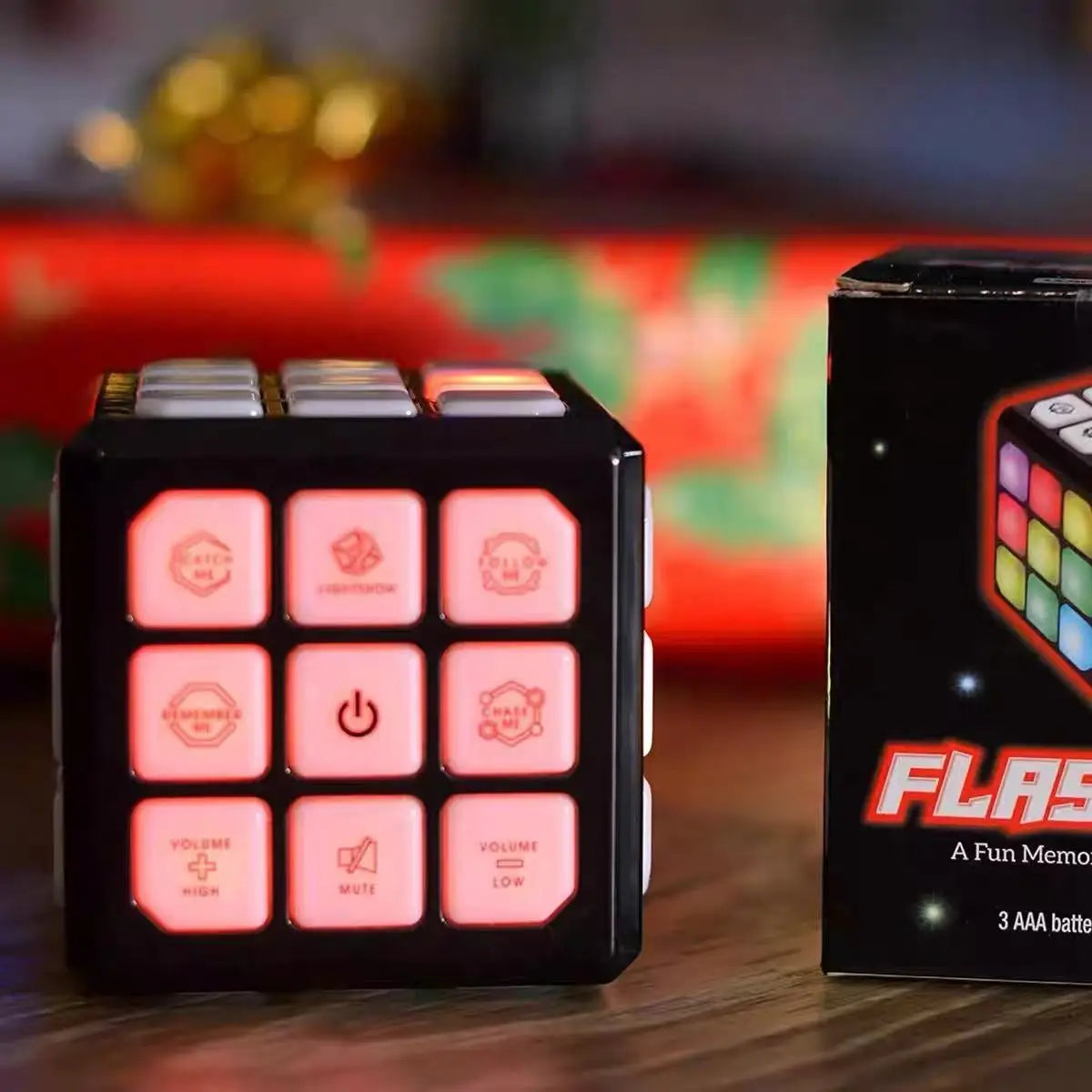 New Electronic Music Changing Smart Cube Winning Fingers Flashing Puzzle Toy Brain Teaser Musical Cube Educational Game